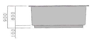 frp製水槽 規格品断面-2